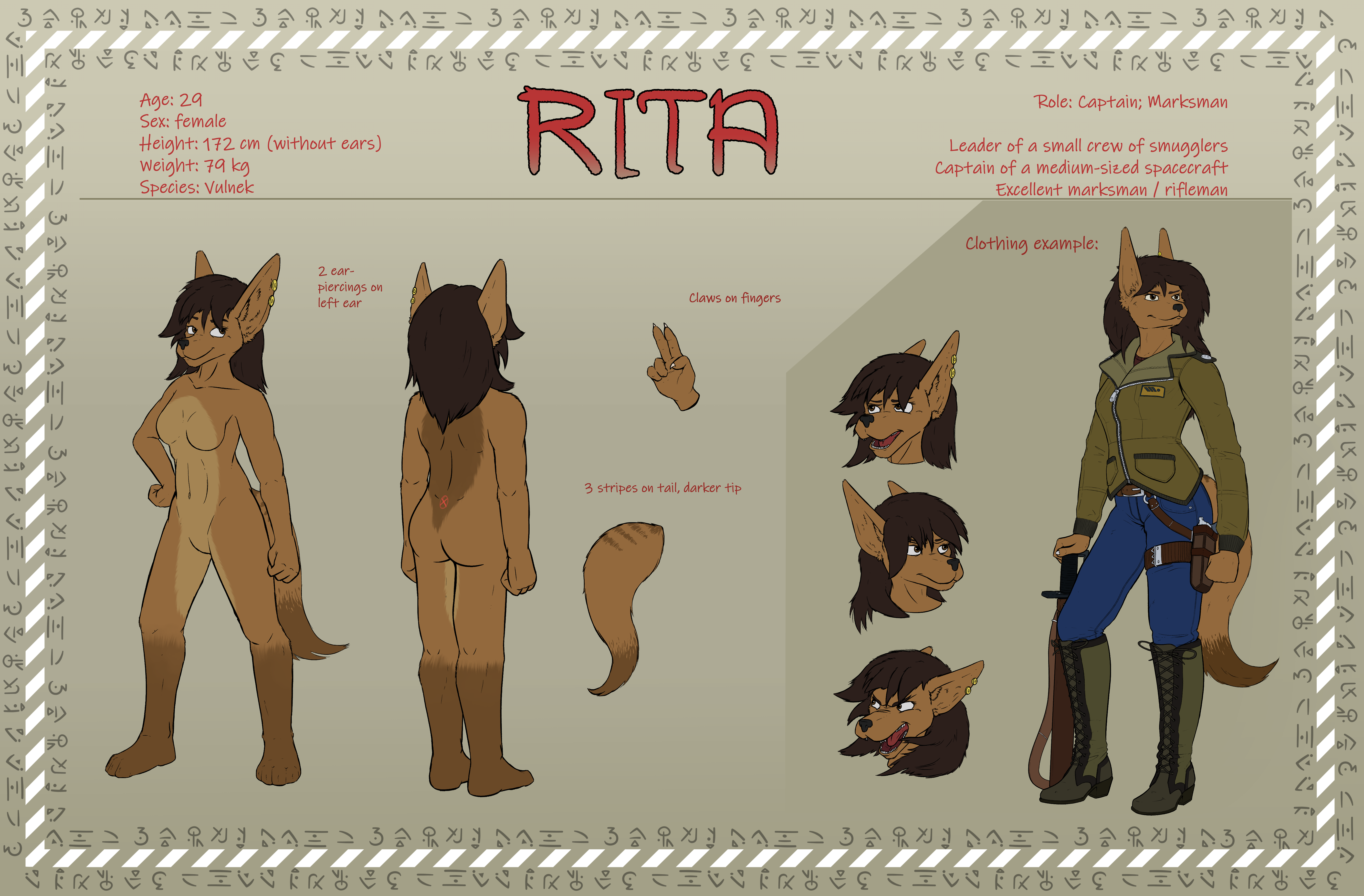 (OUTDATED) Ref-Sheet: Rita