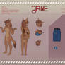 (OUTDATED) Ref-Sheet: Jane (2020)