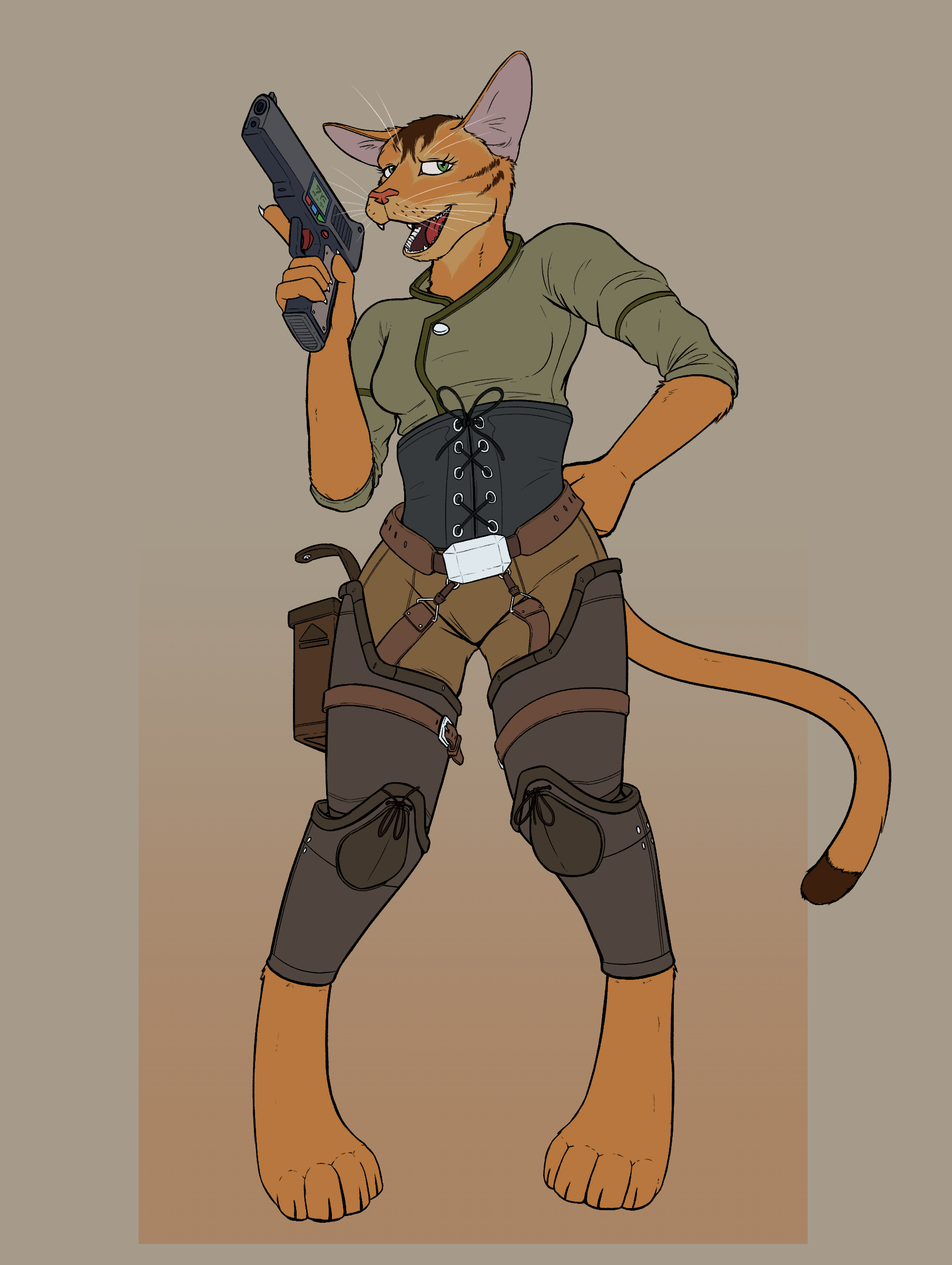 Cat got your tongue?