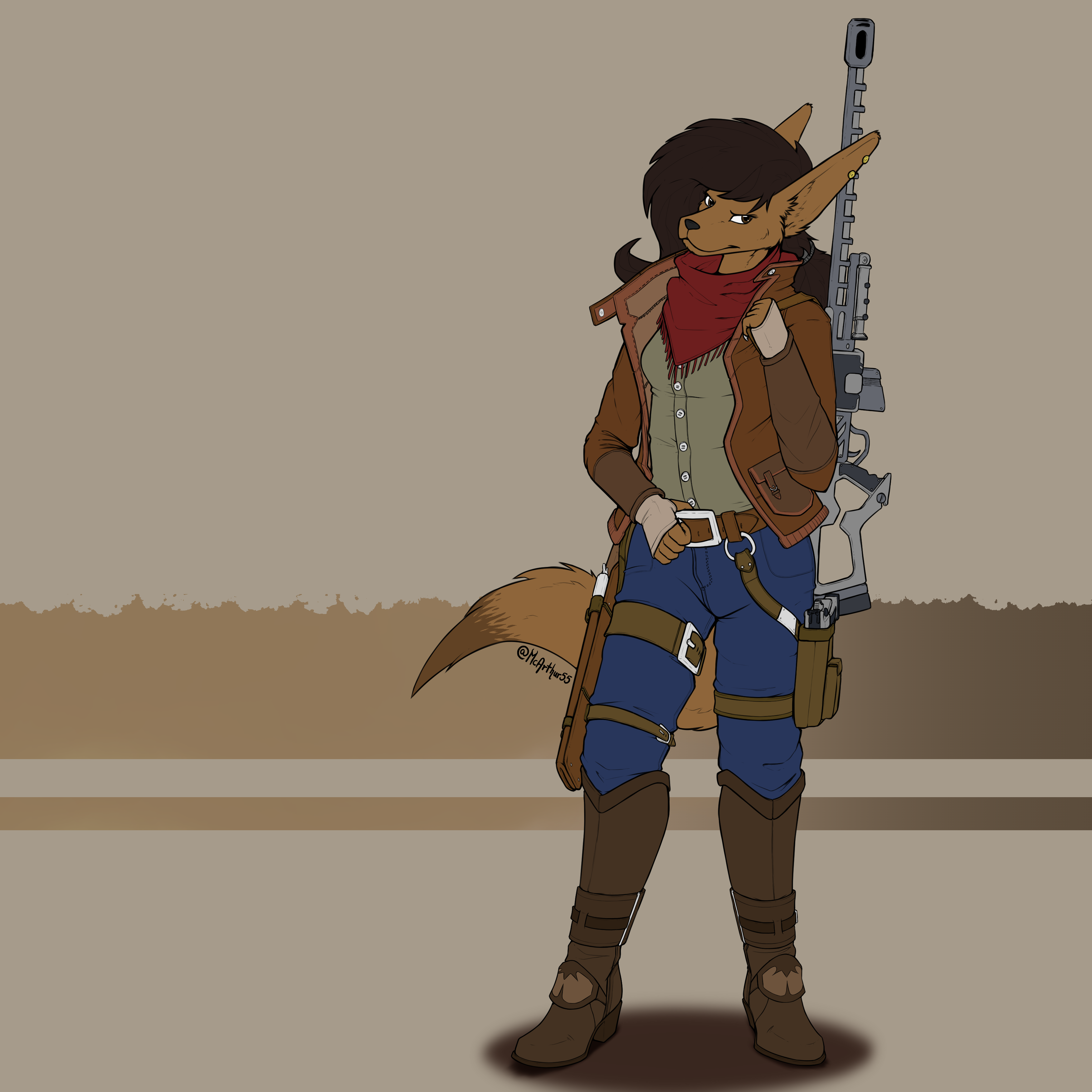 Ol' Cowgirl from Mojave