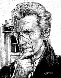 Dr Who Inktober8