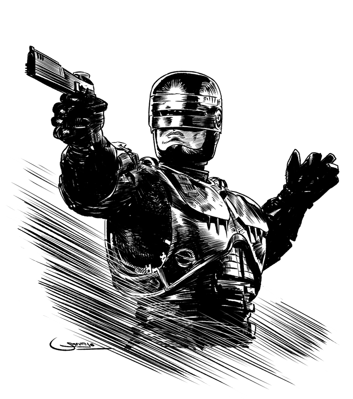 Robocop Inktober23