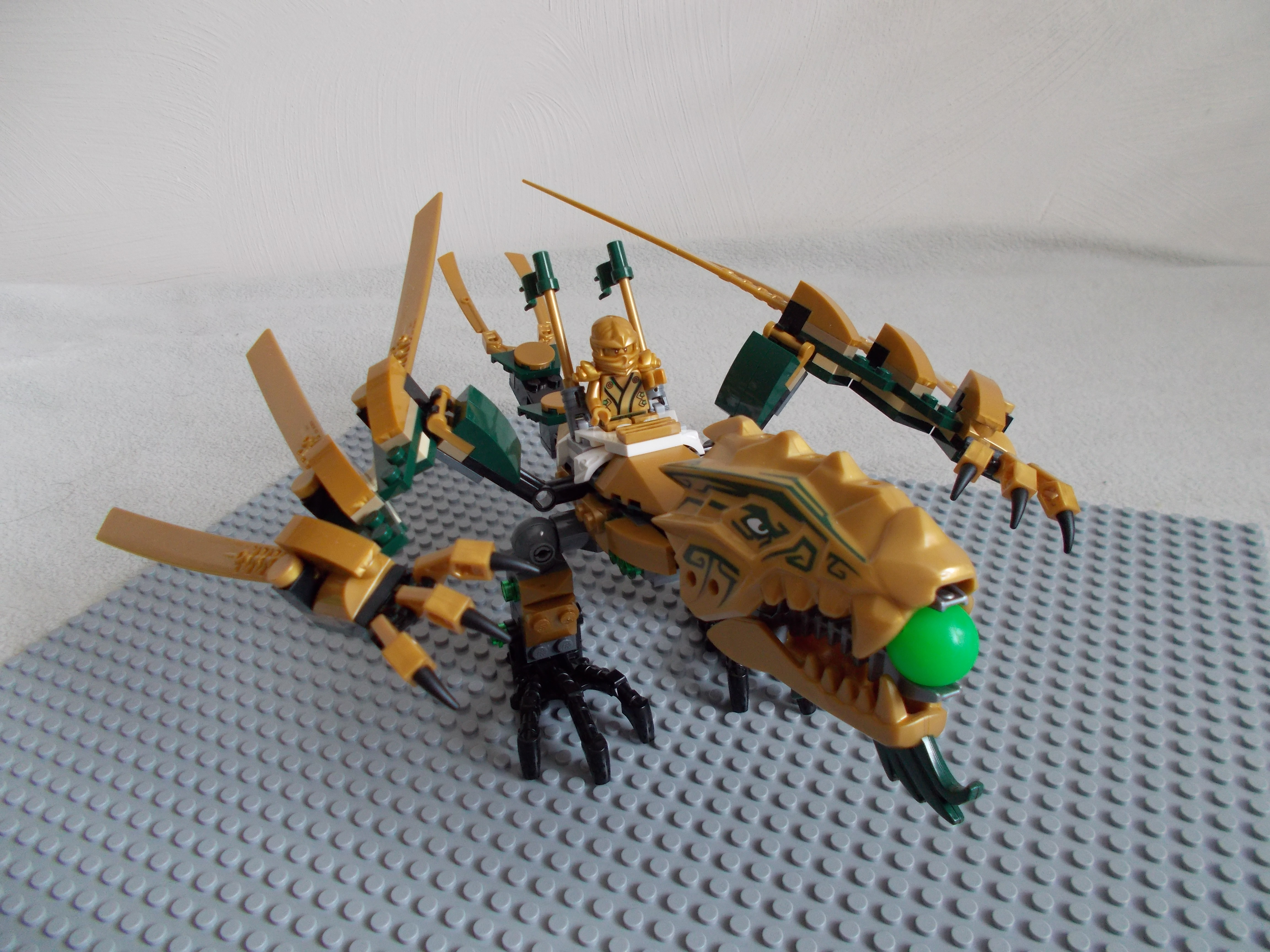 Upgrading a LEGO Ninjago Dragon Set into an EPIC MOC! 