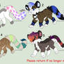 Point/Paypal Feline Adopts-1/6 OPEN LOWERED PRICES