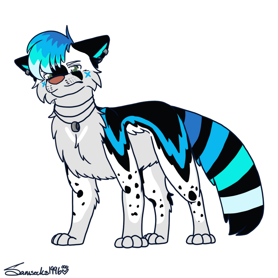 Ice Blue - Monthly Breedable - LAST DAY by SamsocksDraws on DeviantArt