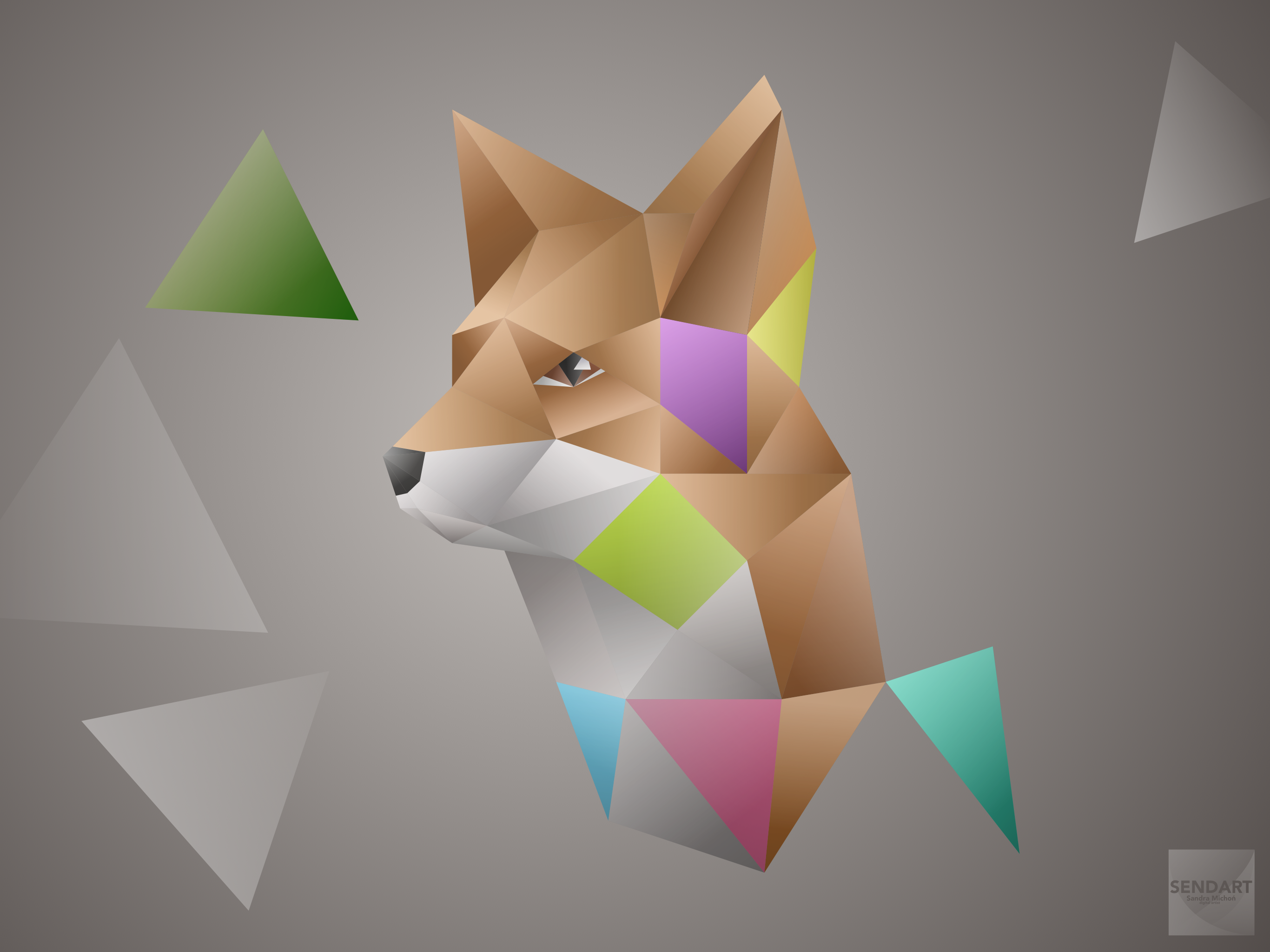 Triangle fox