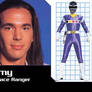 Power Rangers AU - Tommy as Blue Space Ranger