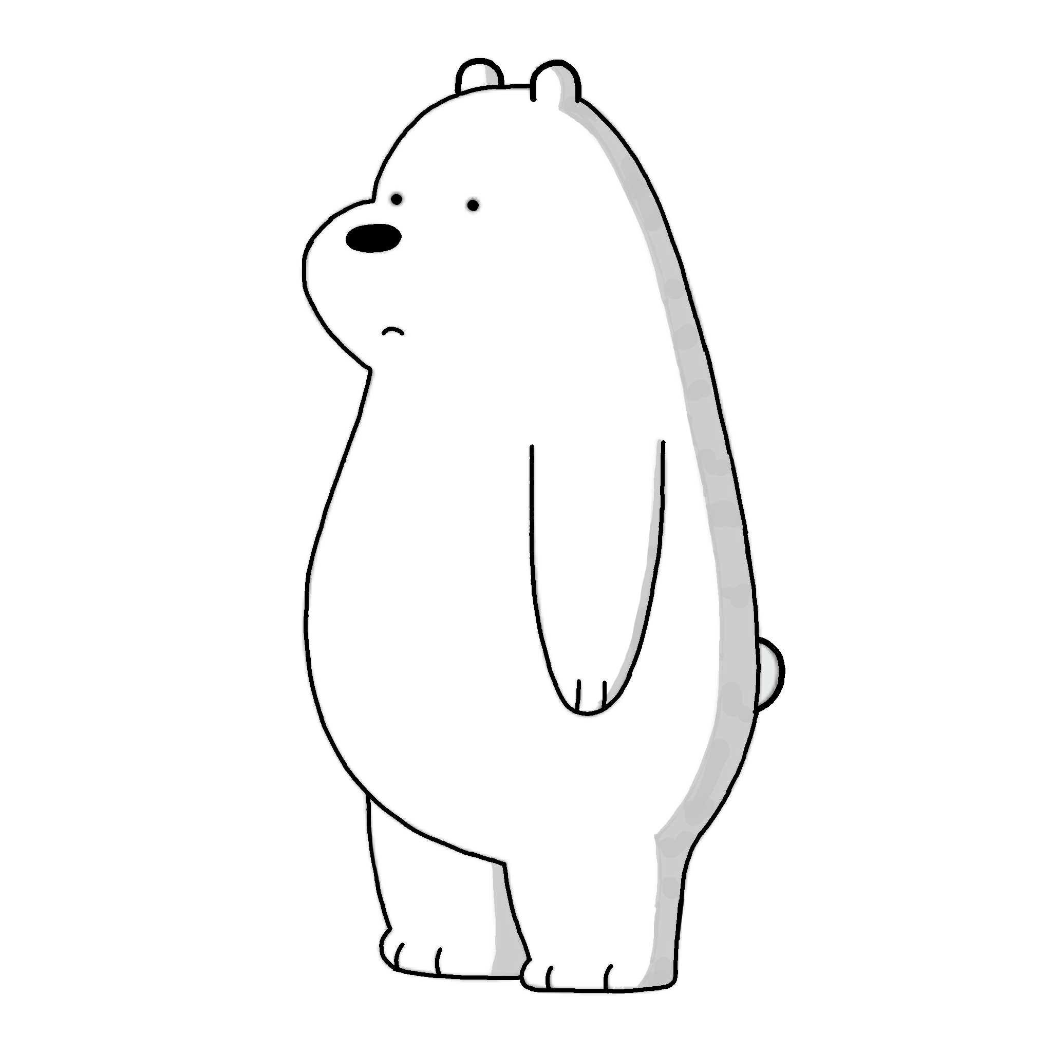 Dibujo de Polar/Ice Bear (We Bare Bears) by AlejandroHBFan on DeviantArt