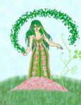 Goddess of spring by amystall