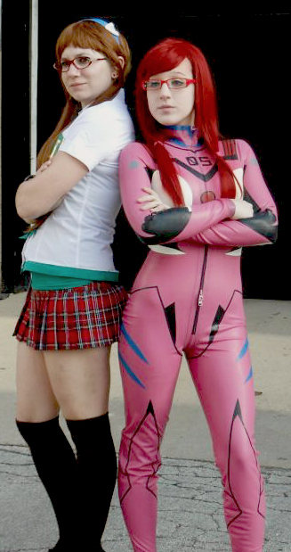 Two characters are better- Mair Evangelion Cosplay