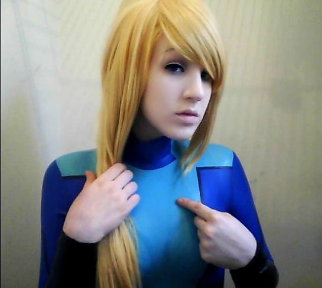 Samus Zero Suit 7 Cosplay- Metroid