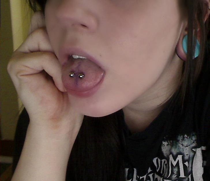 Vertical venom piercing involves two piercings placed vertically on. Venom Piercing Healing Process : Venom Piercings By Sasukelove207 On Deviantart