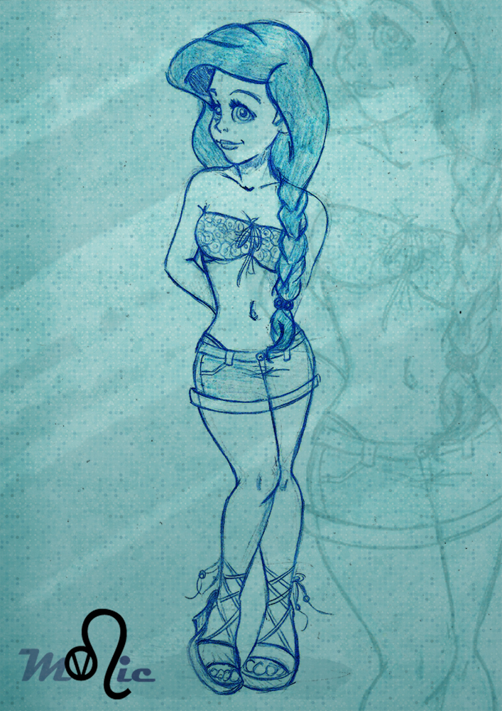 Boceto Ariel 4 Verano