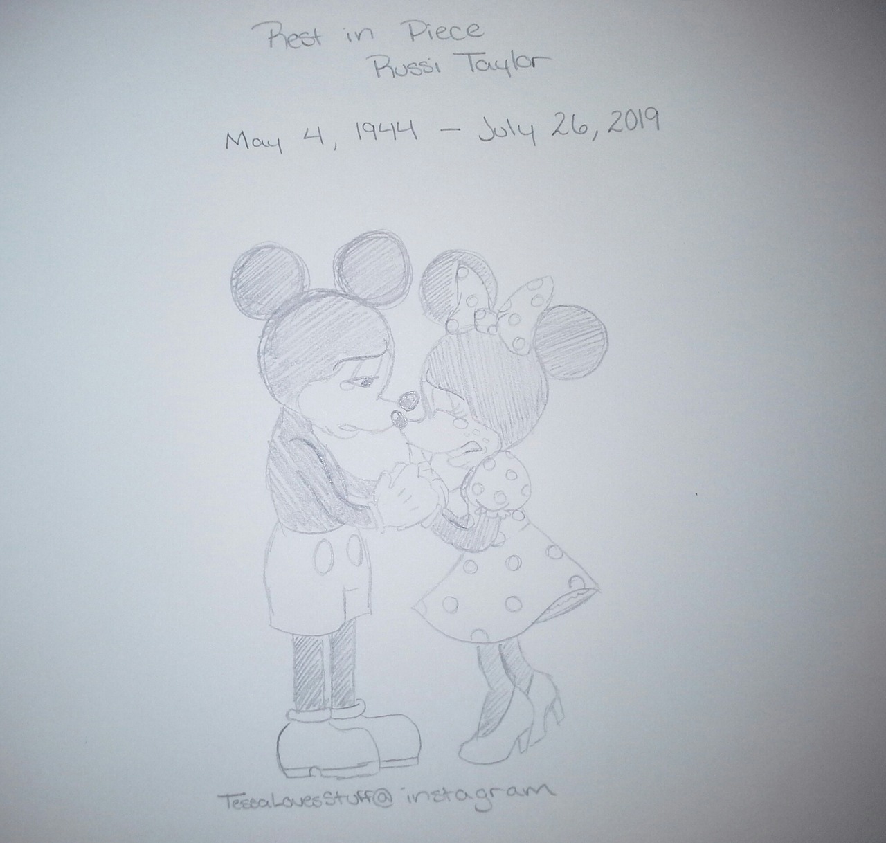 RIP Russi Taylor by TessaLovesOzzy on DeviantArt