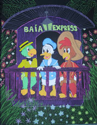 Three Caballeros on the Baia Express