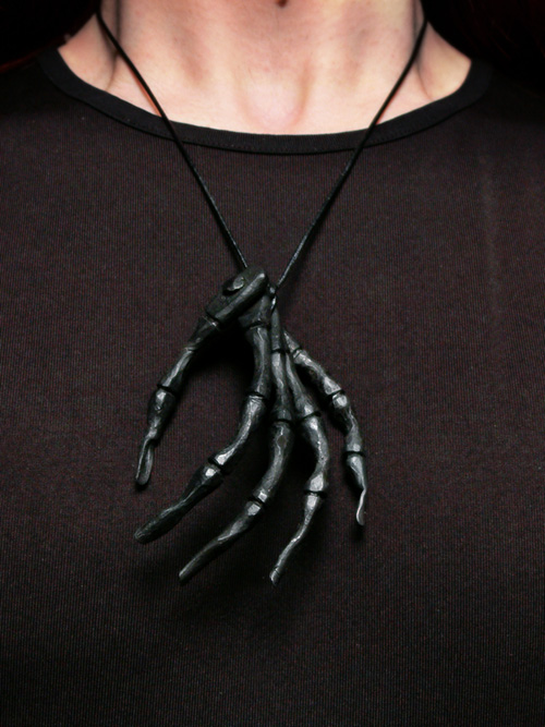 Skeleton Hand Pendant