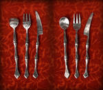 Choose Your Weapon for Dinner by Rajala