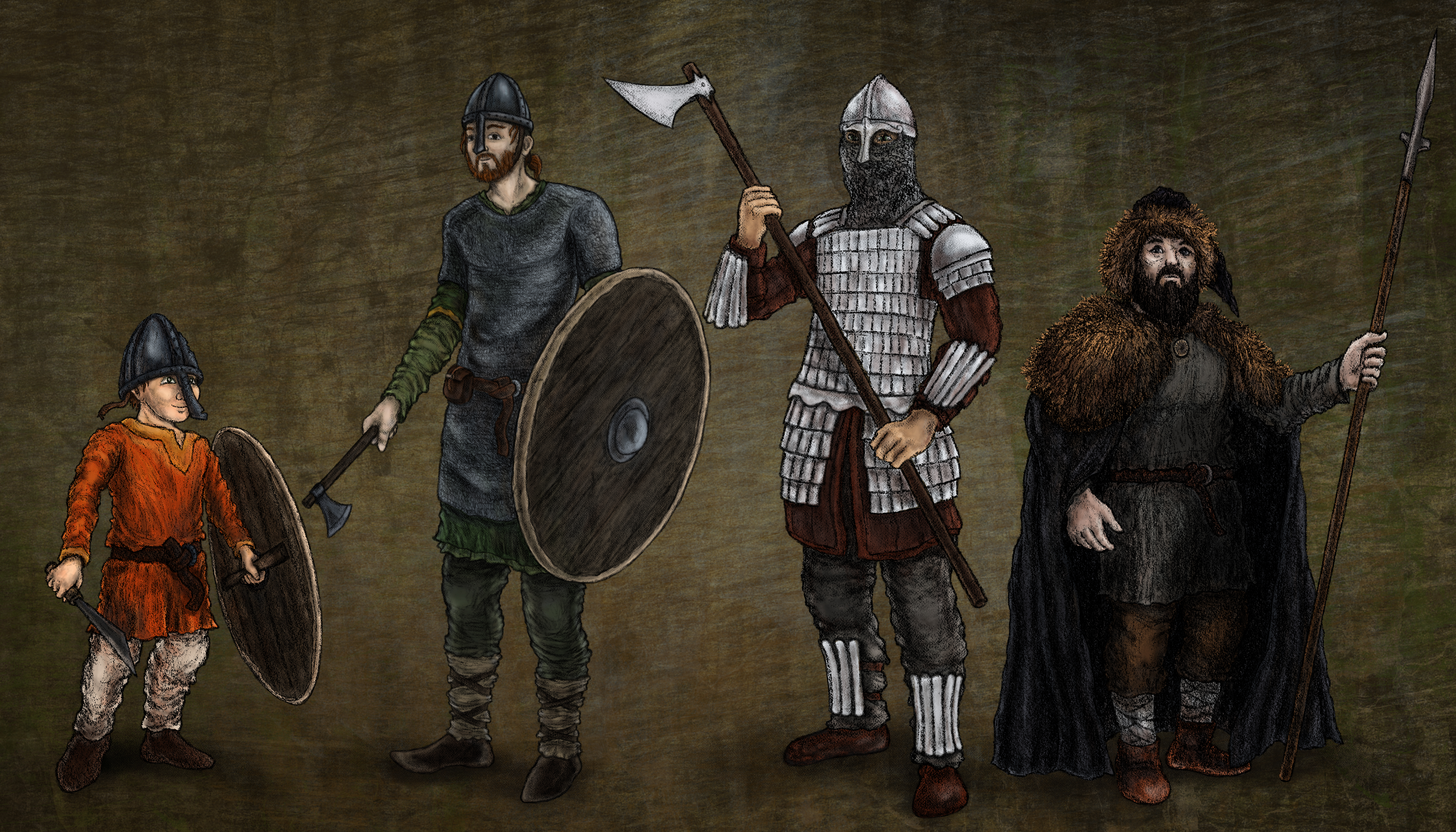 Fantasy Norse Characters