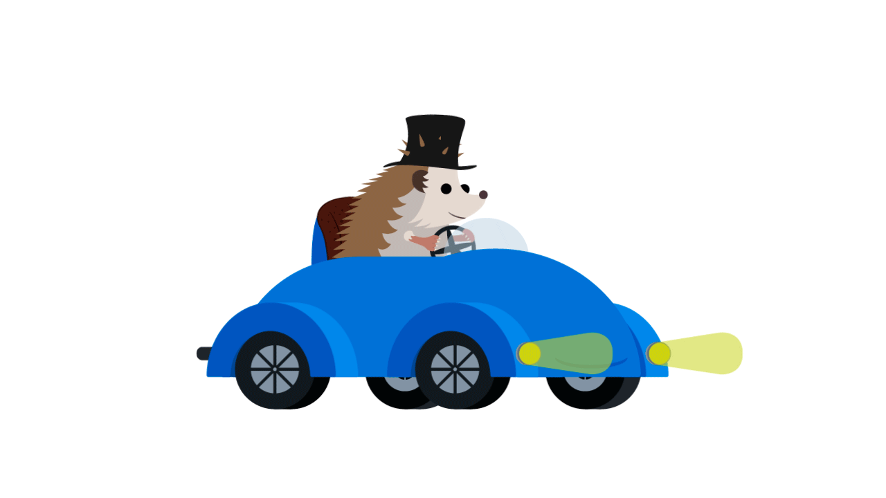 Hedgehog Driving (gif) by A-Pancake on DeviantArt