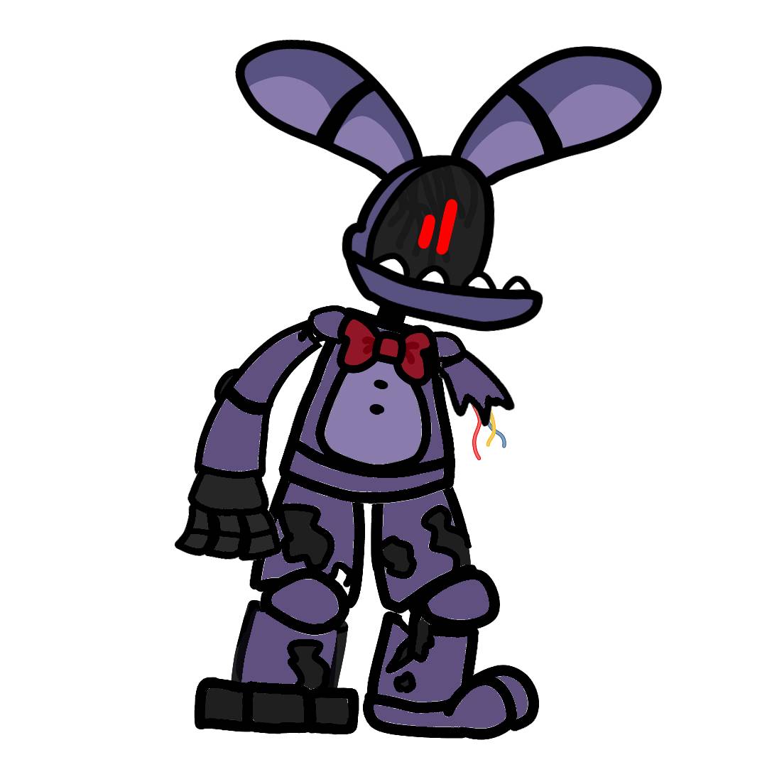 FNAF - Withered Bonnie by BootsDotEXE on DeviantArt