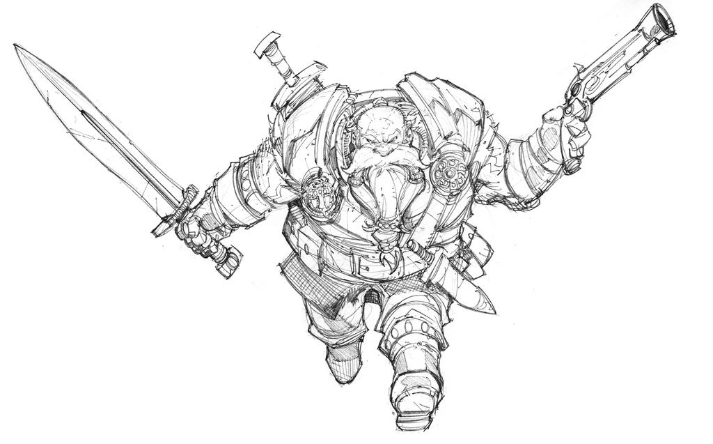 Dwarf Sketch