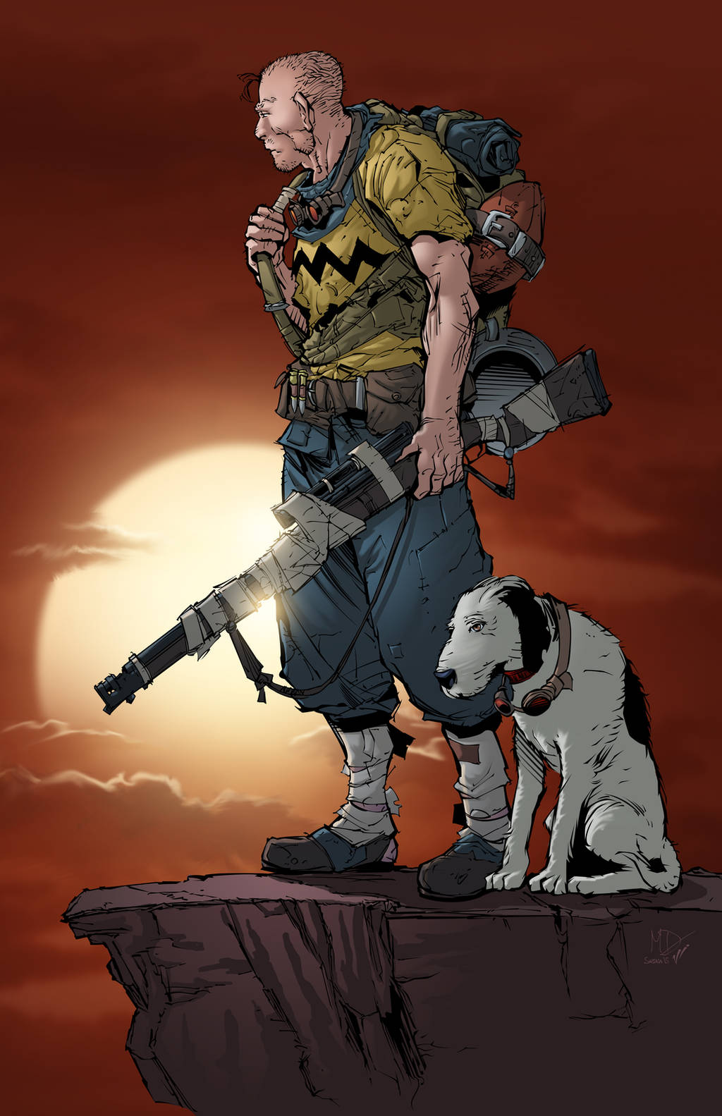 Charlie Brown Free Print by Max-Dunbar