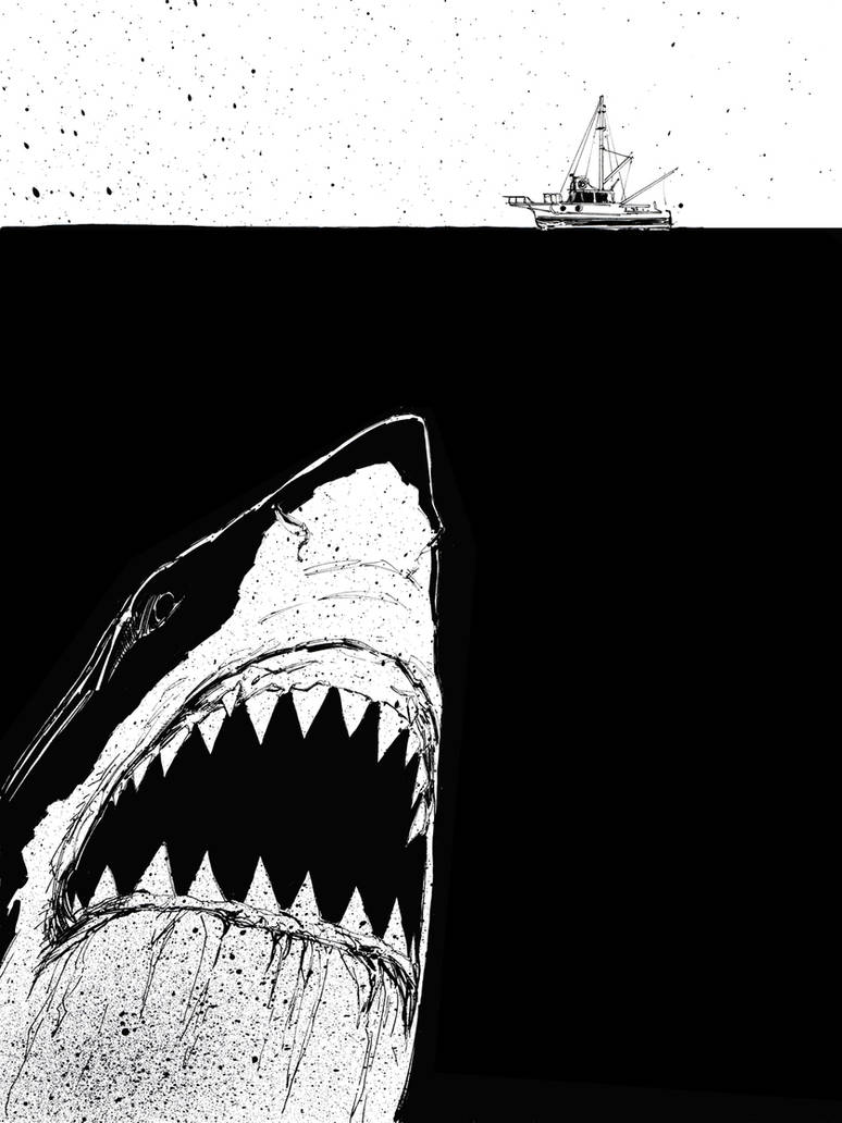 JAWS sketch by Max-Dunbar on DeviantArt