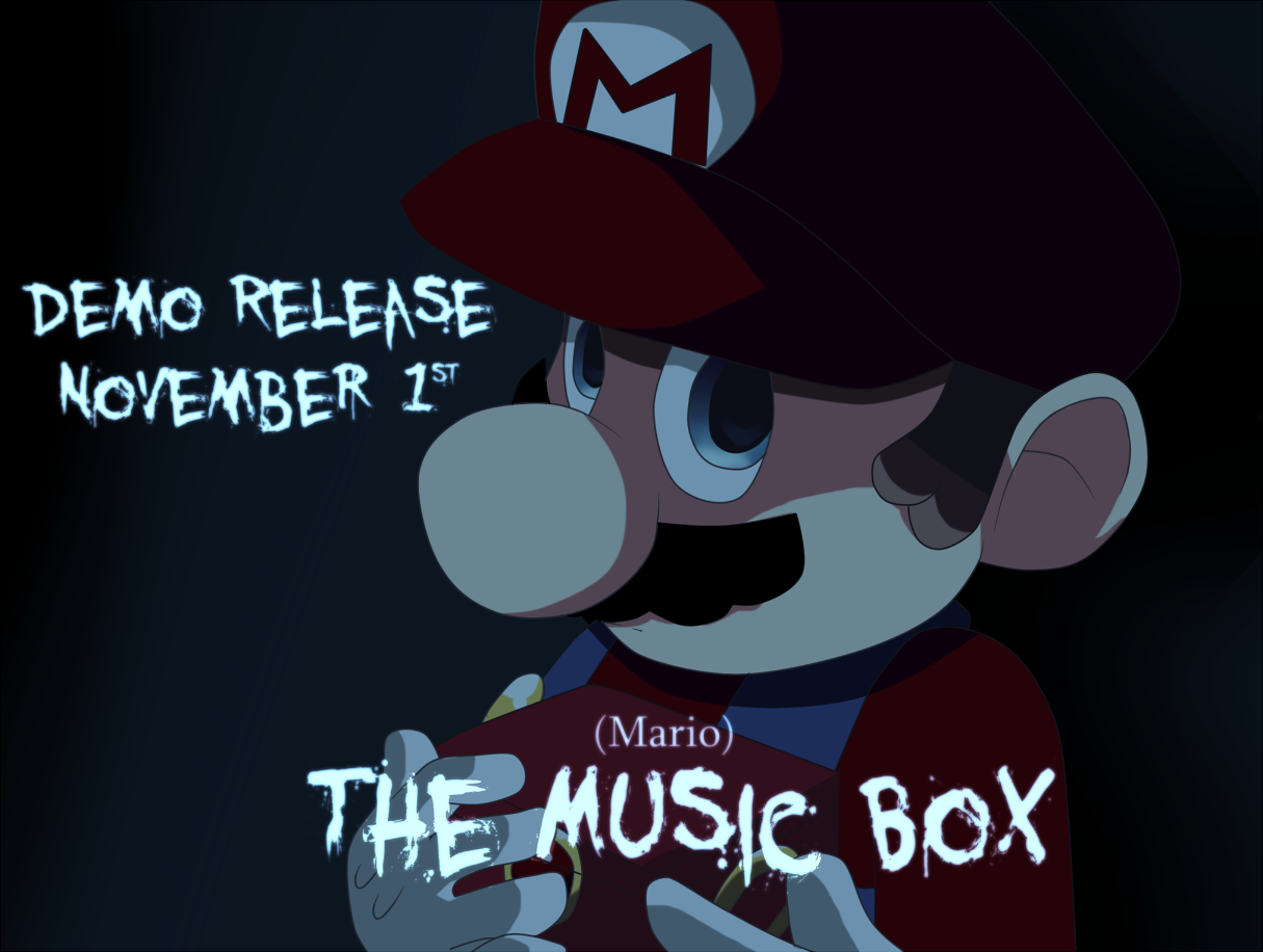 Mario Theme Box (Mario) The Music Box:Demo Release Promotional Art by CorpseSyndrome on ...