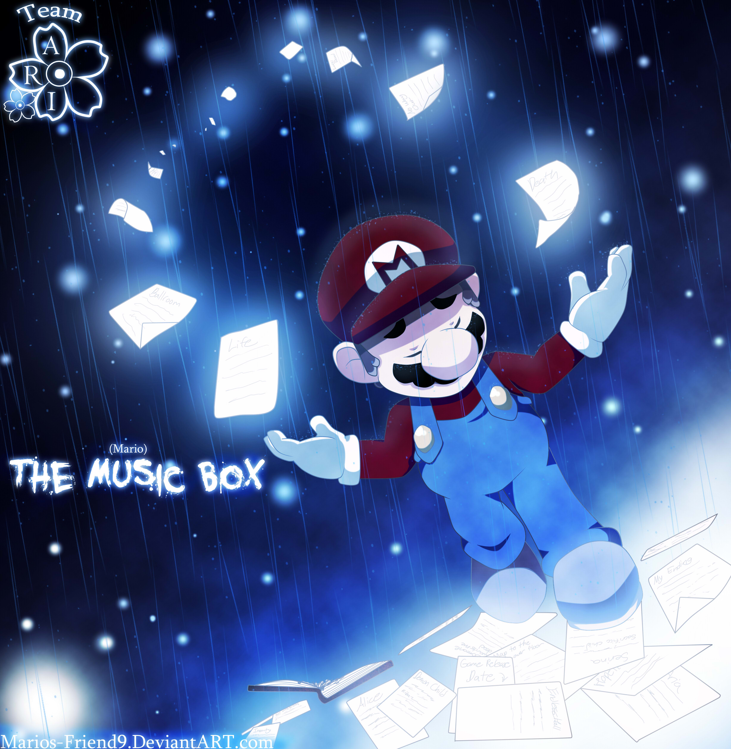 Mario the music box. Марио и музыкальная шкатулка. Марио the Box Music. Mario the Music Box Arc. Mario the Music Box про что игра.