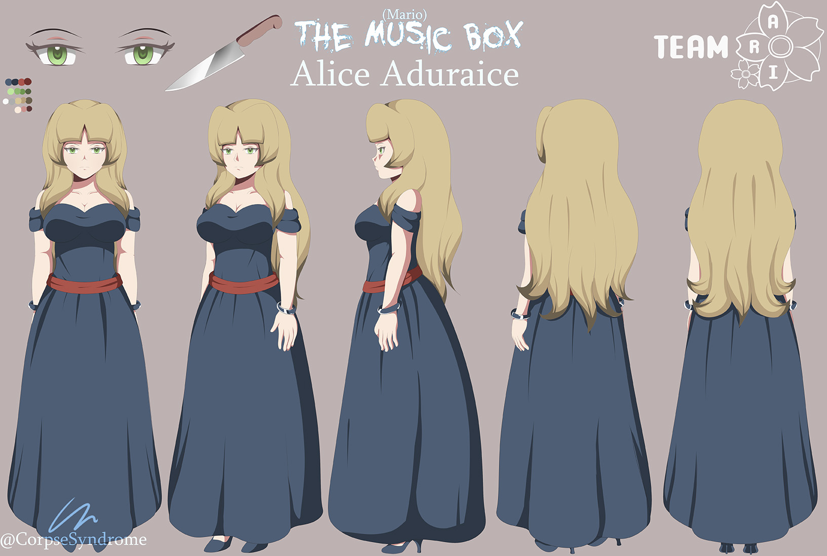 MTMB: Alice Aduraice Reference Sheet *UPDATED*