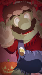 Halloween 2020 Zombie Mario
