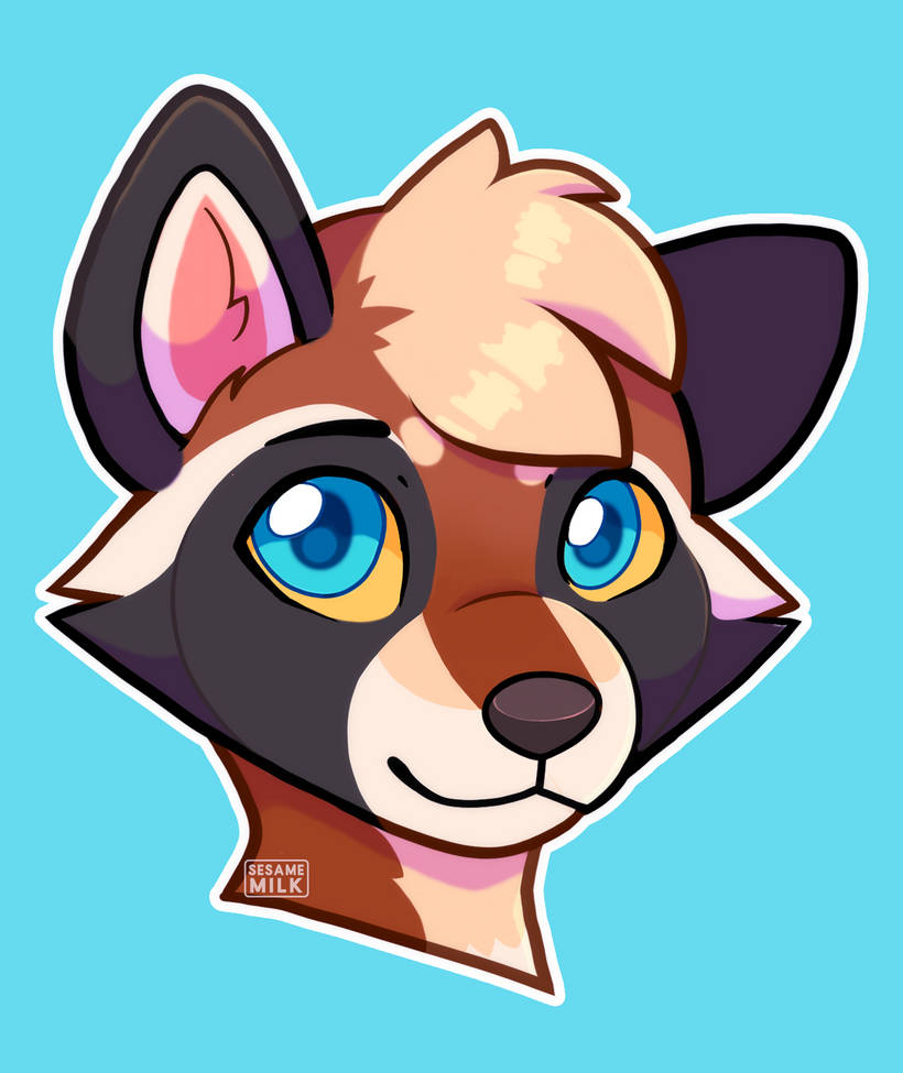 raccoon bust by SesameMilk on DeviantArt