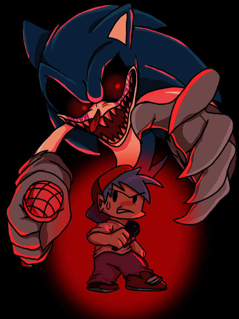 Sonic exe FnF By Usrename344 On DeviantArt sonic-exe-fnf-by-usrename344-on-deviantart
