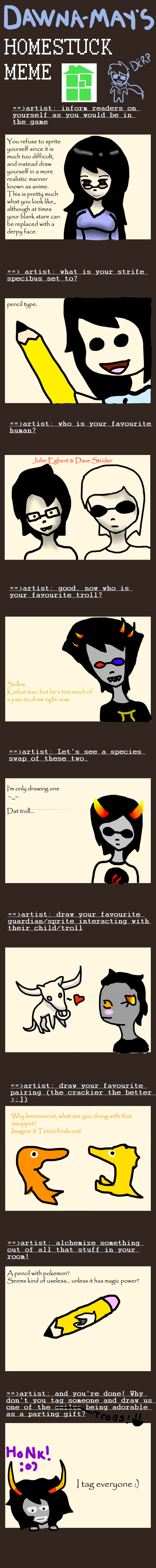 Homestuck meme