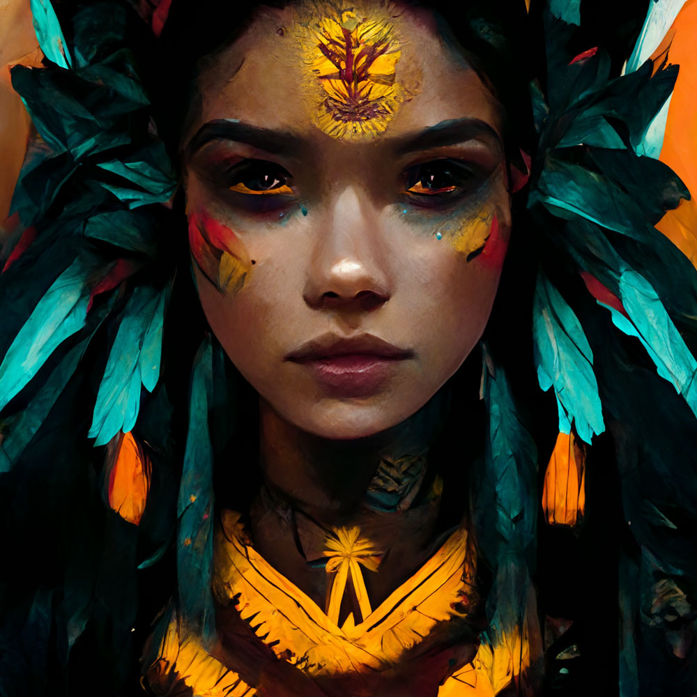 Aztec Princess 2 by ArtisanApe on DeviantArt