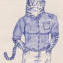 Tiger Guy Sketch