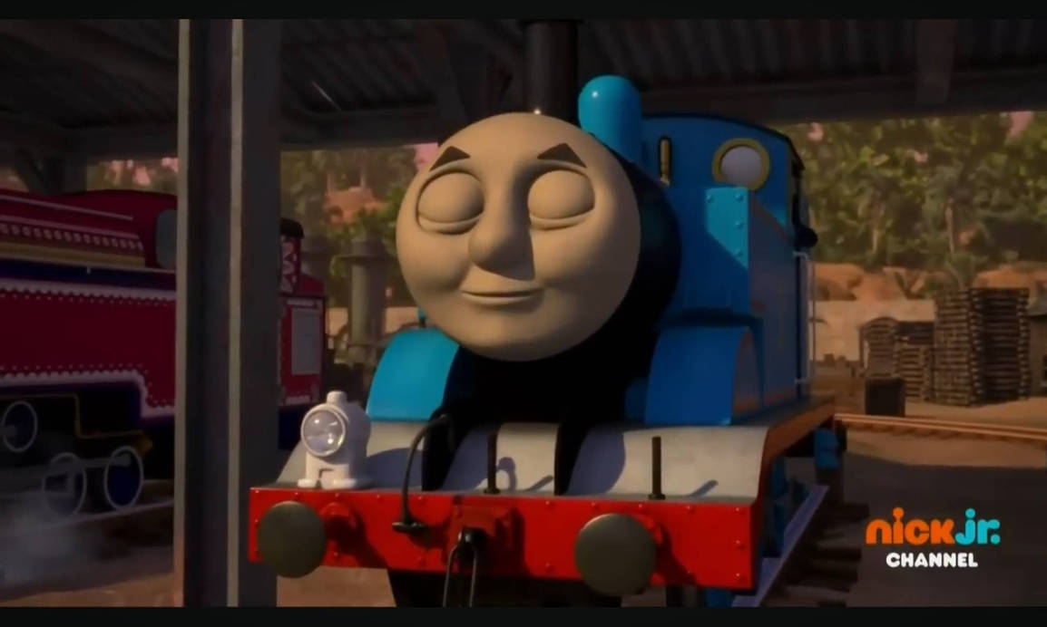 Sleep Less Thomas Thomas sleeping in ashima's shed! by celinegurung6 on DeviantArt