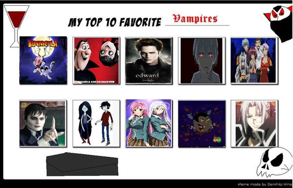 Vampire Meme Math Top 10 Vampires Meme by mkl91 on DeviantArt