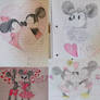 Doodles Mouse x Minnine Mouse in Valentine's Day