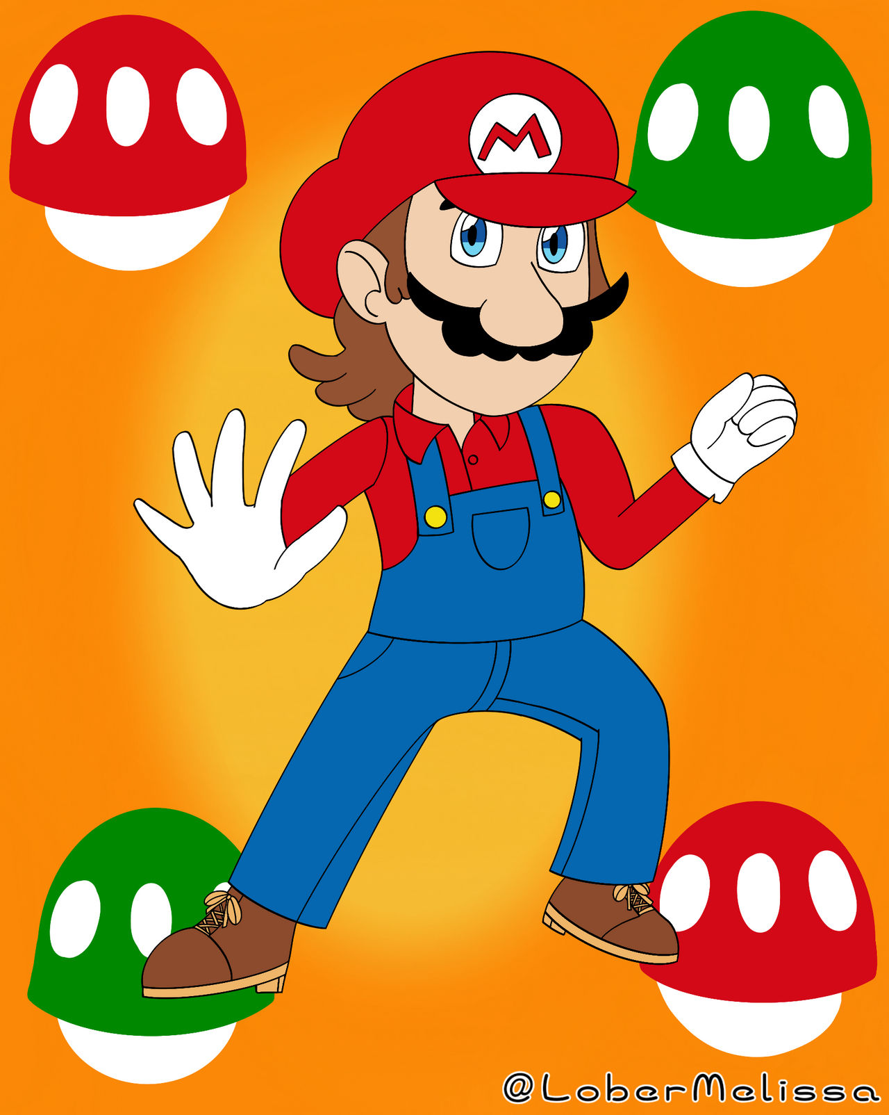 Mario Cartoon Deviantart Mario by mkl91 on DeviantArt