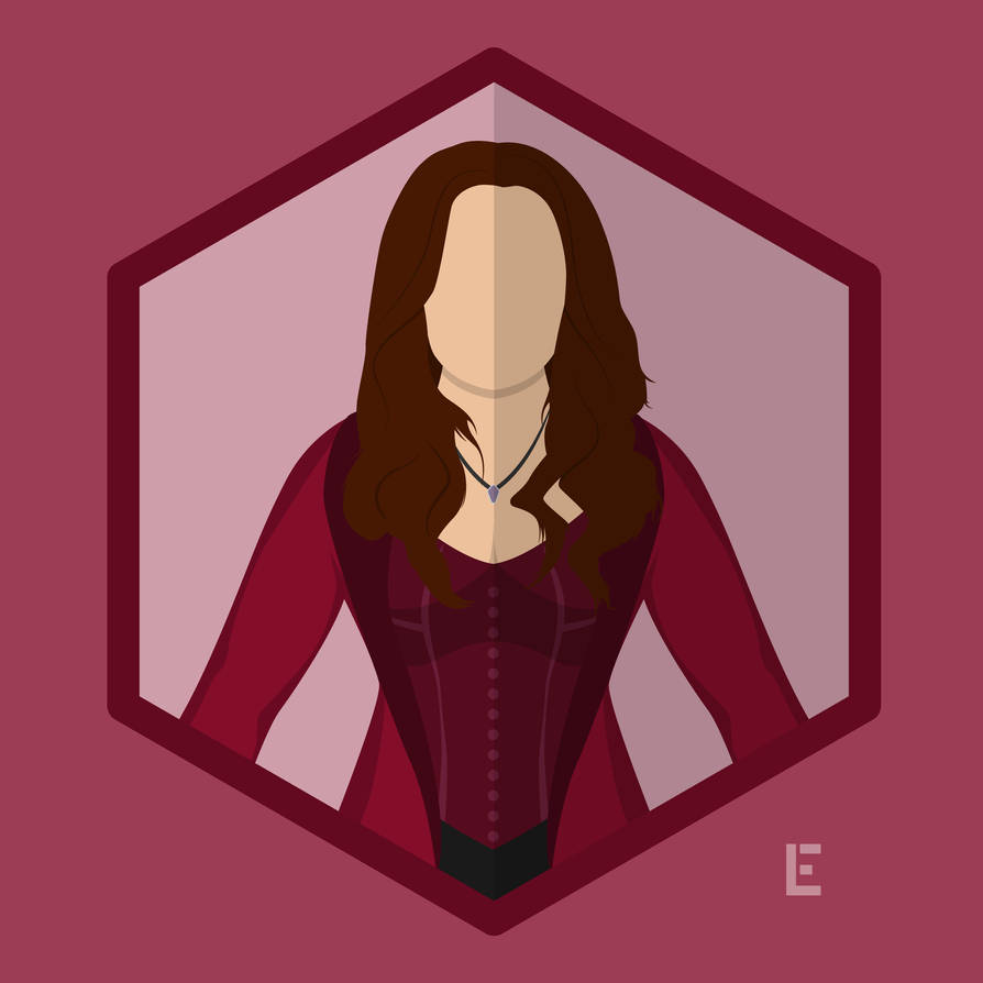 Scarlet Witch Icon Iron On Patch