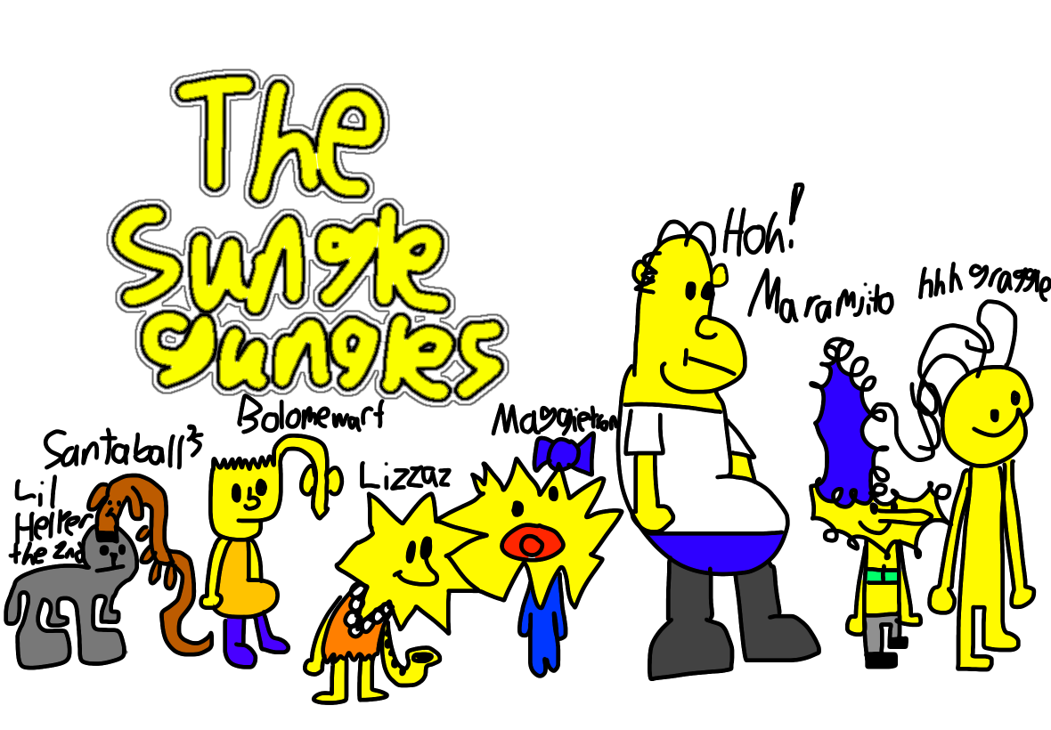 dumb sketches #1: the simpsons by MonarchyStrikesAgain on DeviantArt