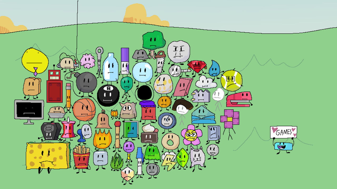 Bfb Assembly redrawing the bfb cast by MonarchyStrikesAgain on DeviantArt