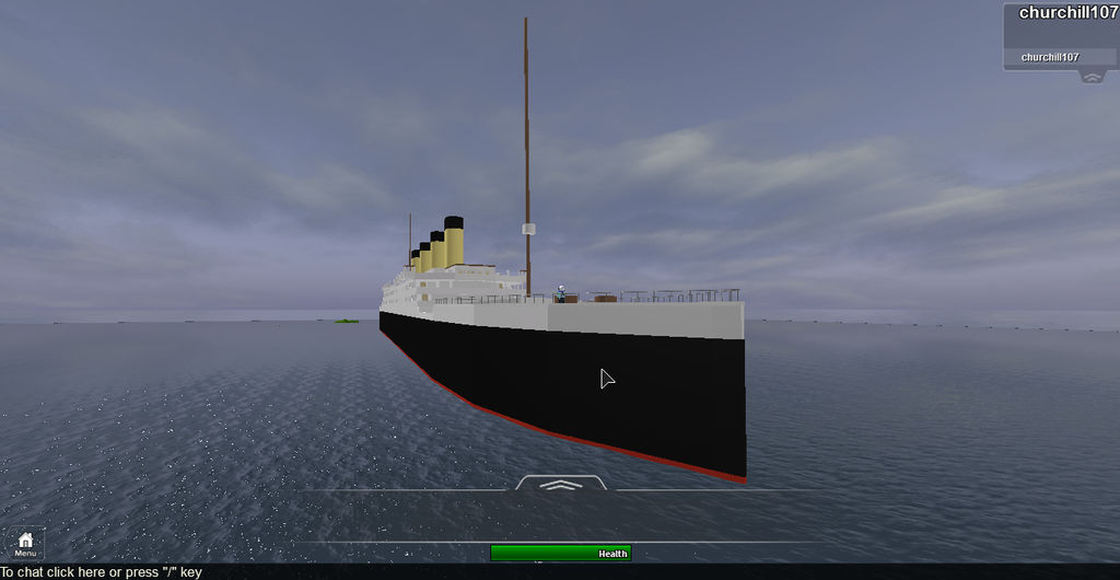 Rms Titanic Roblox By Sirmauser On Deviantart - titanic project roblox