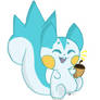 Pachirisu with an Acorn