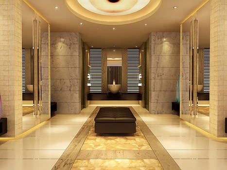 luxury bathroom