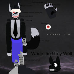 Wade finally has a reference sheet