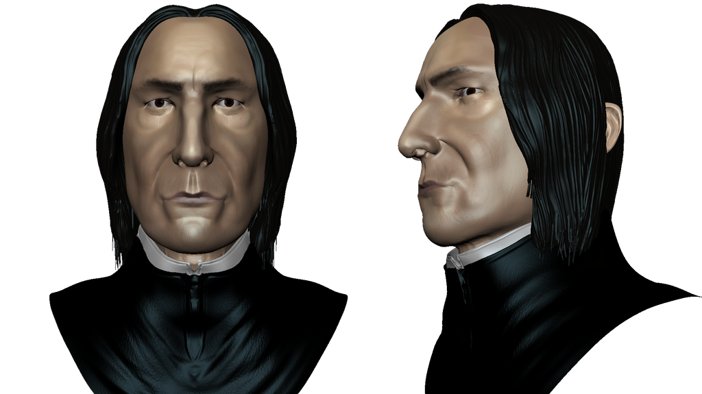 Severus Snape 3D WIP