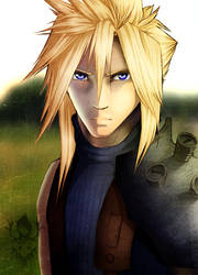 Cloud Strife by Rikuko