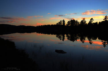 Sunset in Norway